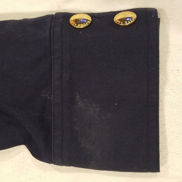 Ralph Lauren Navy jacket w Gold Toggle - M - Picture 10 of 12